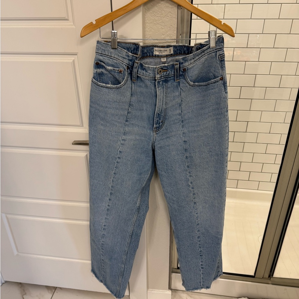 Abercrombie & Fitch Curve Love The 90s Relaxed High Rise